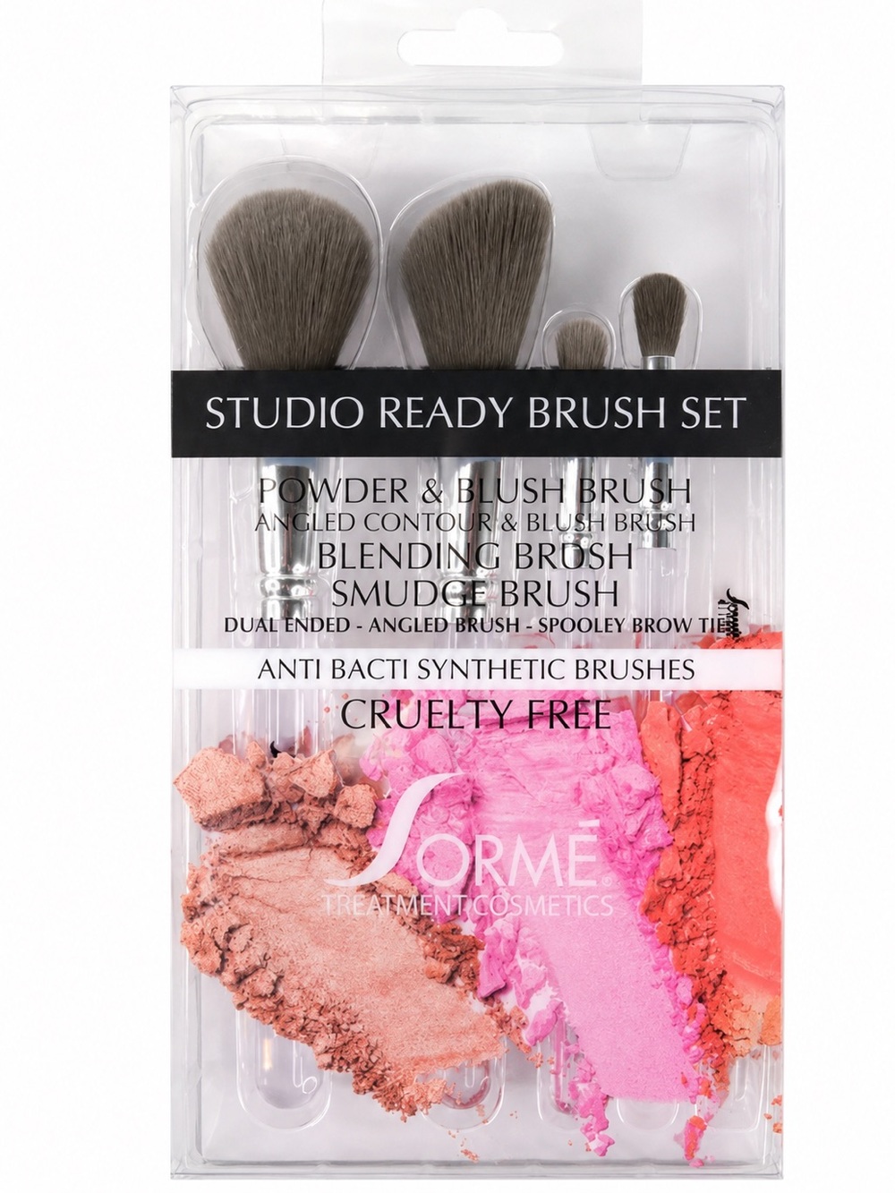 Sorme Studio Ready Brush Set 4-piece NEW
